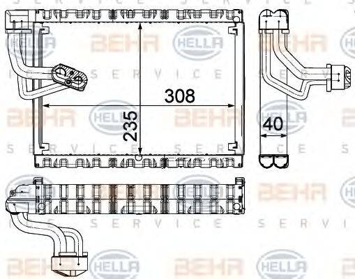 BEHR HELLA SERVICE 8FV 351 330-681