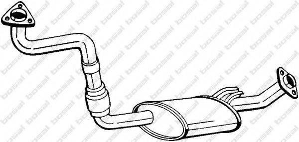 TOYOTA 17401-17031 Передглушувач вихлопних газів